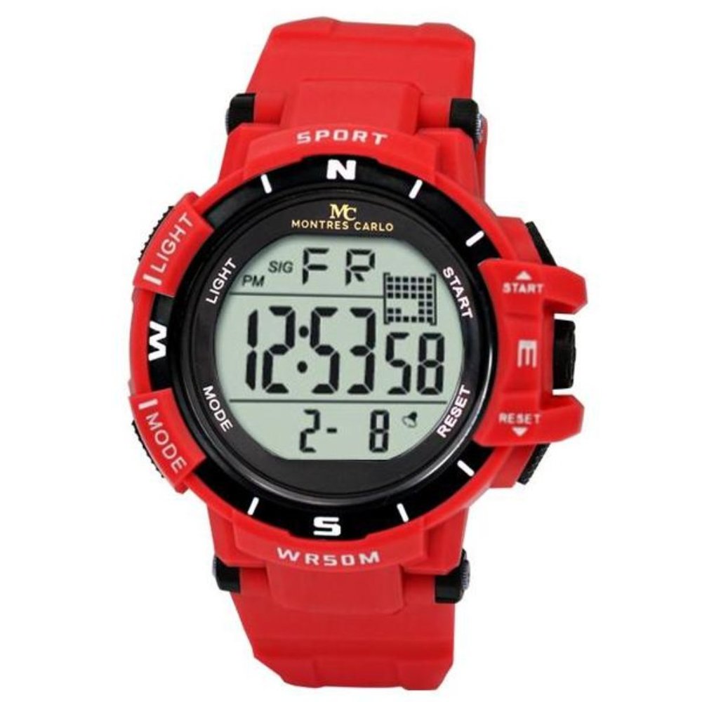 Montres Carlo "Sport" Digital Wrist Watch
